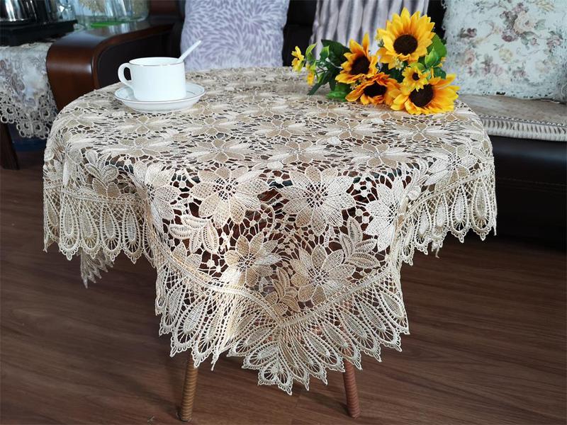 New table cloth with full lace