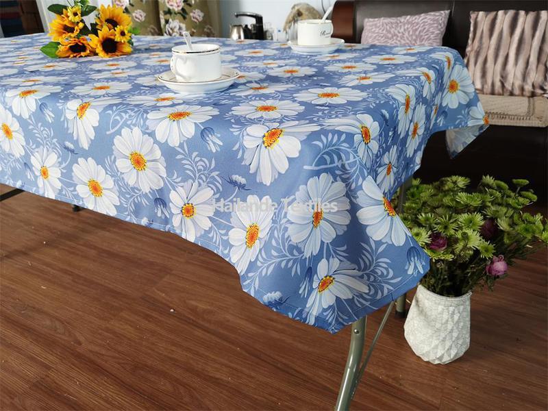 Printed table cloth from China