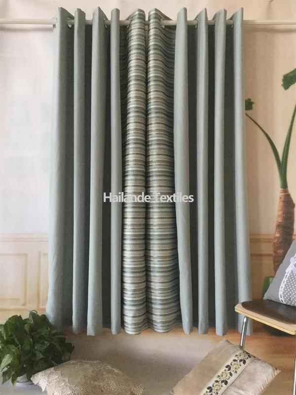 Striped window Curtain from Factory in China