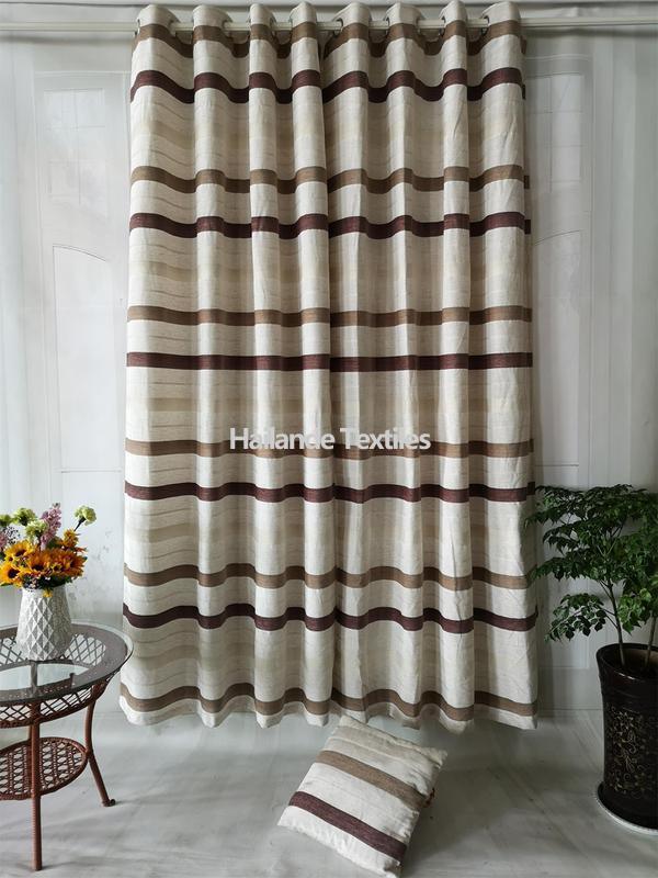 Striped window Curtain from Factory