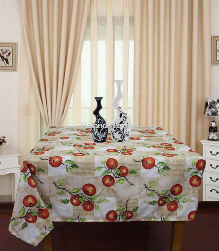Fruit Printed table cloth with waterproof