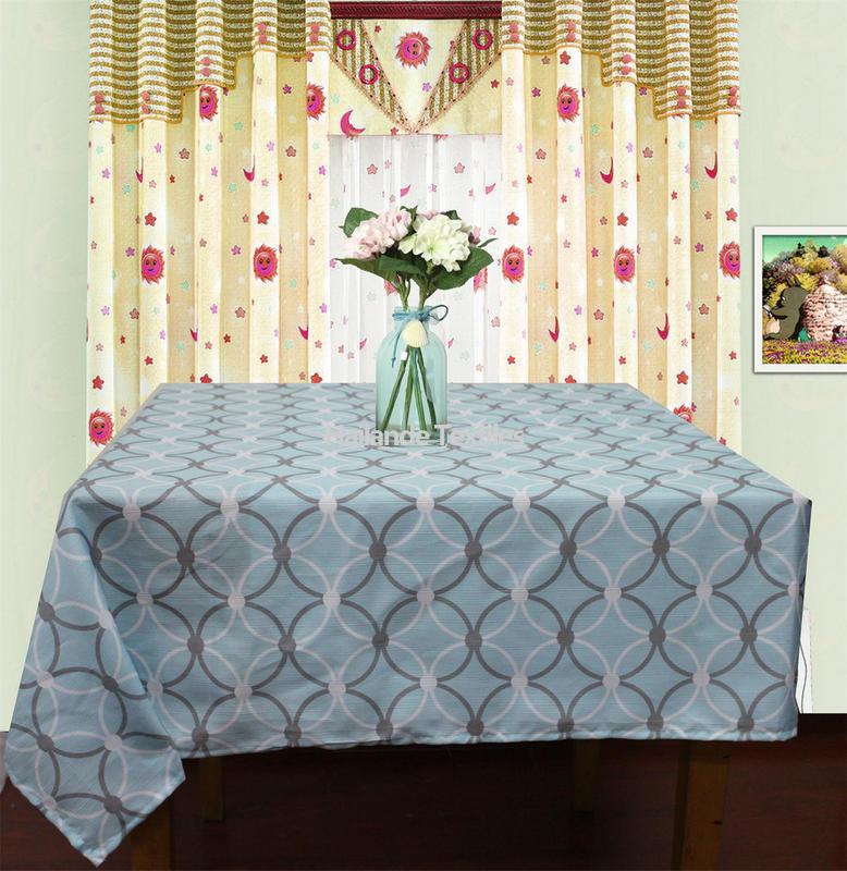 Printed table cloth from factory in China