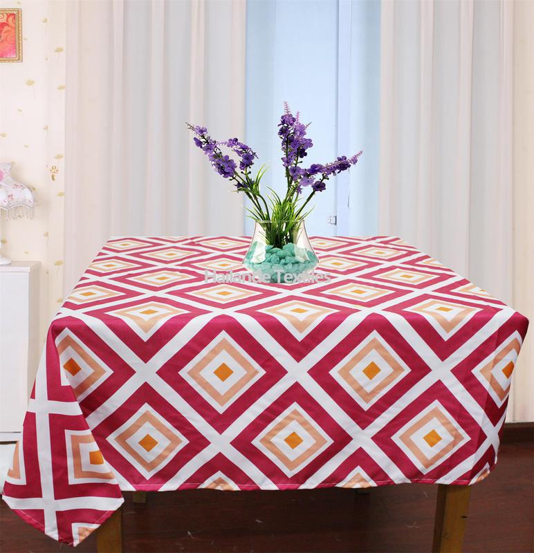 upmarket Printed table cloth with waterproof