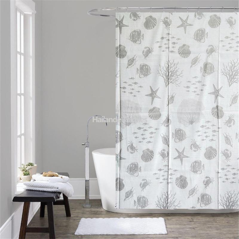 PA coating Shower Curtain from factory in China